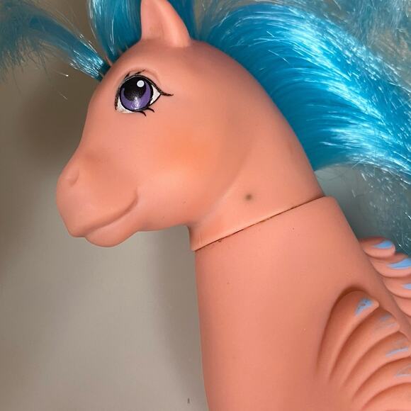 Vtg My Little Pony Sea Ponies Wavedancer Surfrider & Fish Float Hasbro 1984 MLP - Picture 5 of 14